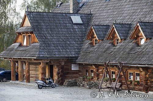 Zalew Soliński, Olchowiec, hotel Ostoja Spokoju, Bieszczady