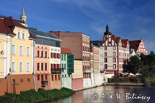 Opole, nad kanałem Młynówka