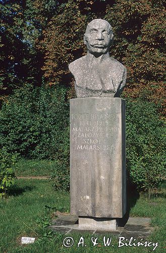 Orońsko, Centrum Rzeźby Polskiej, pomnik malarza Józefa Brandta