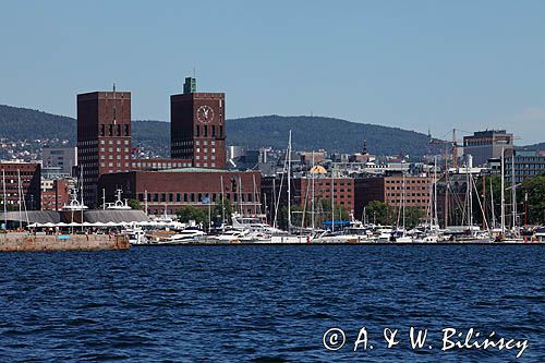 Budynek Ratusza, Oslo, Południowa Norwegia