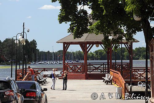 Ostróda, molo jezioro Drwęckie