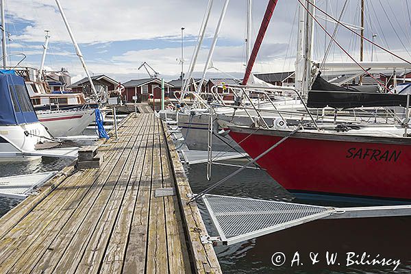 Marina Fiskehamn w Oxelosund, Szwecja