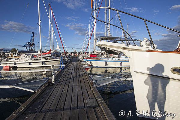 Marina Fiskehamn w Oxelosund, Szwecja