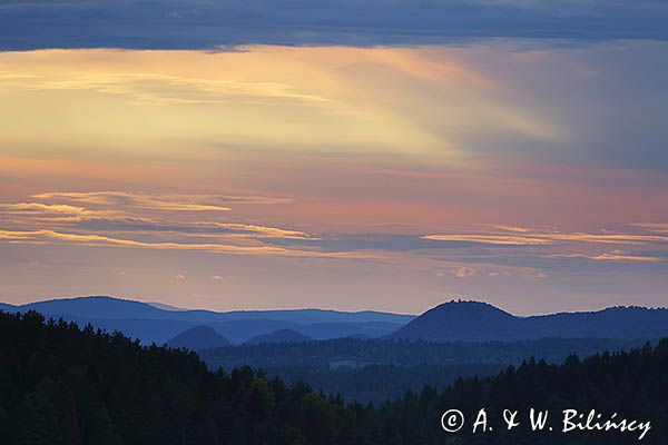 Przed zachodem słońca, Bieszczady