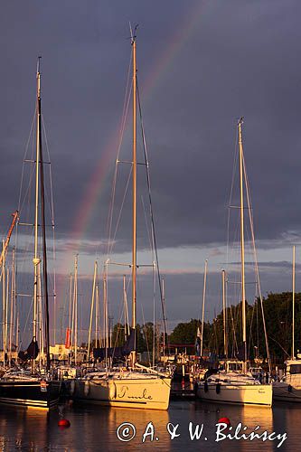 port jachtowy w Parnu, Estonia Marina in Parnu, Estonia