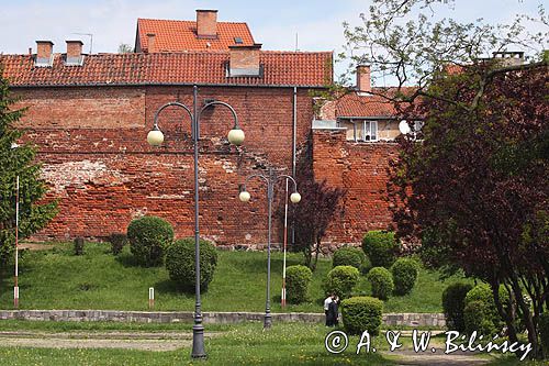 Pasłęk, mury starego miasta