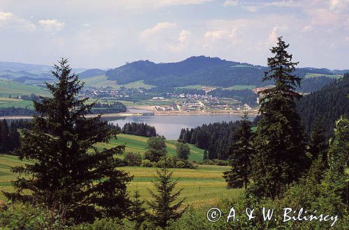 Zalew Czorsztyński i Niedzica Pieniny