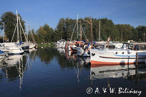 marina Plau am See, Pojezierze Meklemburskie, Meklemburgia-Pomorze Przednie, Niemcy