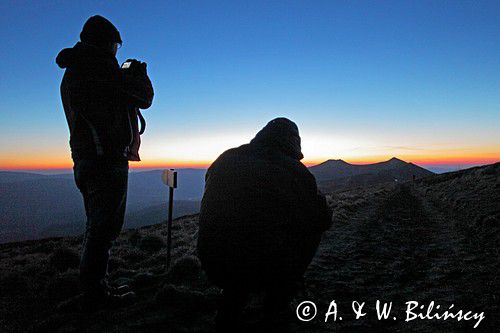 podczas pleneru Bieszczady dniem i nocą, 28-30.03.2014