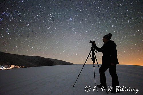 Zdjęcia nocnego nieba, warsztaty fotograficzne Bieszczady Dniem i Nocą, Park Gwiezdnego Nieba Bieszczady