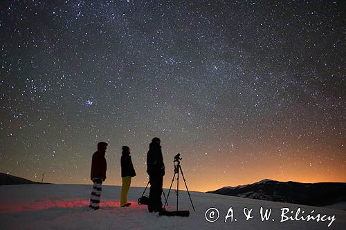 Zdjęcia nocnego nieba, warsztaty fotograficzne Bieszczady Dniem i Nocą, Park Gwiezdnego Nieba Bieszczady