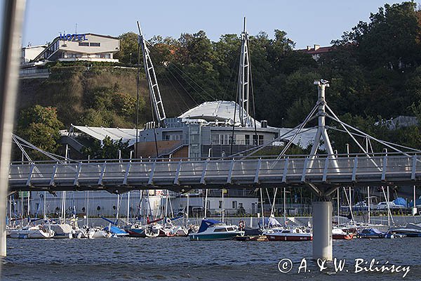 Płock, Molo i port jachtowy Morka