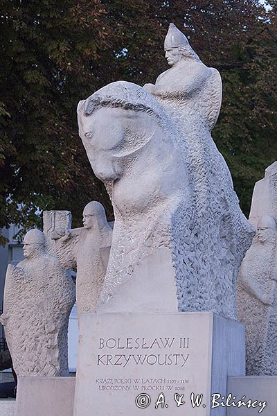 Płock, pomnik Bolesława Krzywoustego
