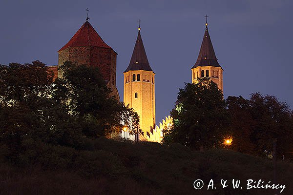 Płock, Bazylika katedralna Wniebowzięcia Najświętszej Maryi Panny i baszta zamku