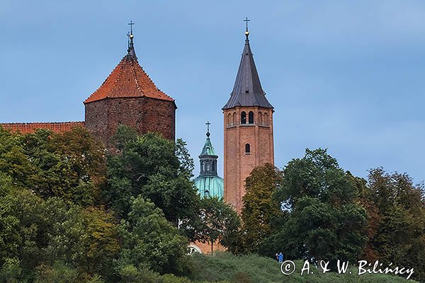 Płock, Bazylika katedralna Wniebowzięcia Najświętszej Maryi Panny i baszta zamku