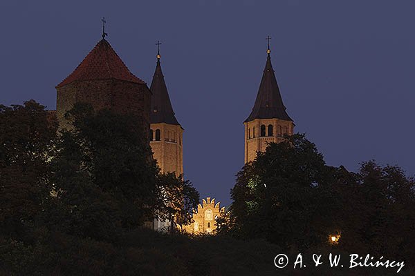 Płock, Bazylika katedralna Wniebowzięcia Najświętszej Maryi Panny i baszta zamku