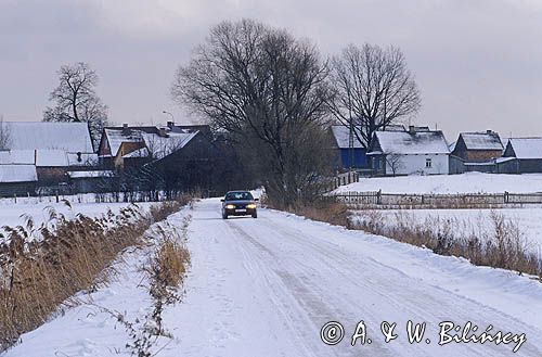 Podlasie wieś Babia Góra na skraju Puszczy Białowieskiej