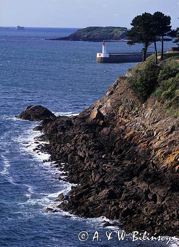 Półwysep d'Aleth koło St. Malo, Bretania, Francja