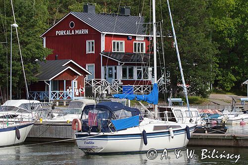 Port jachtowy Porkala Marin, Zatoka Fińska, Finlandia