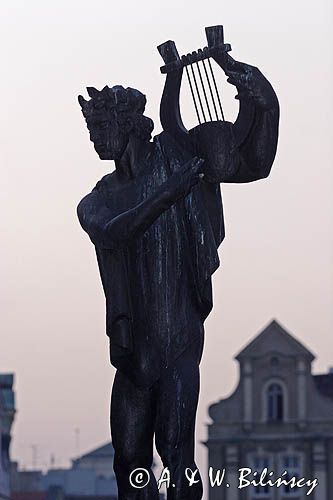 Poznań, fontanna Apolla, Stary Rynek