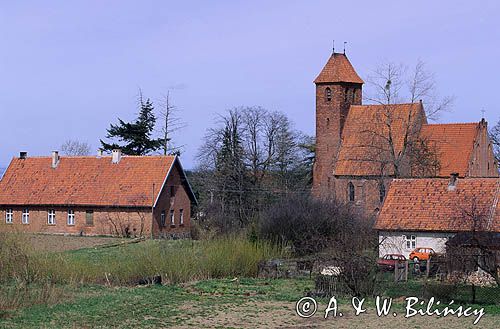 wieś Próchnik, Park Krajobrazowy Wzniesienia Elbląskie