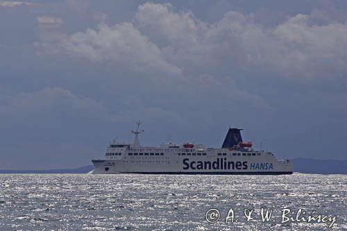 prom Scandlines na Bałtyku / z Sassnitz na Rugii, Niemcy /