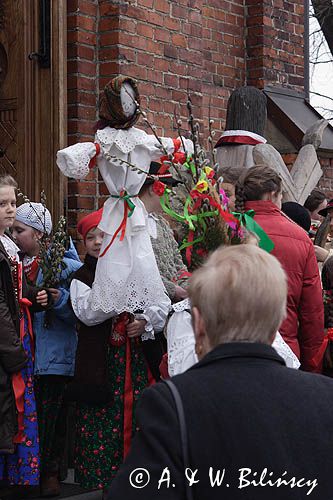 Rabka, Marzanna, Niedziela Palmowa, kościół pw św Marii Magdaleny