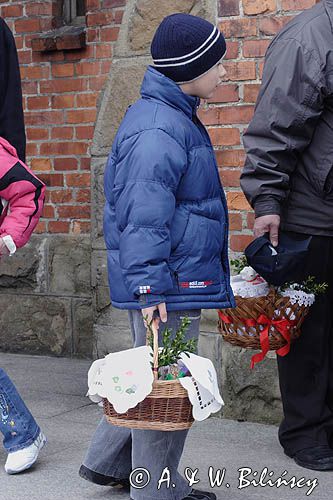 święcone, święcenie pokarmów, Rabka, Wielka Sobota