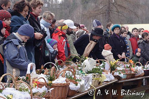 święcone, święcenie pokarmów, Rabka, Wielka Sobota