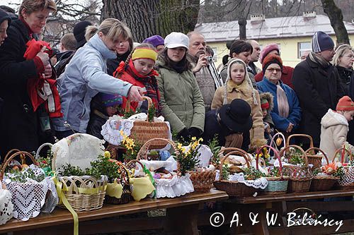 święcone, święcenie pokarmów, Rabka, Wielka Sobota