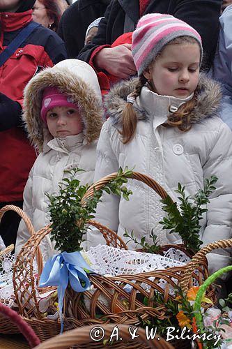 święcone, święcenie pokarmów, Rabka, Wielka Sobota