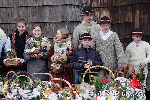 święcone, święcenie pokarmów, Rabka, Wielka Sobota