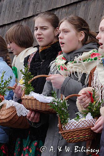 święcone, święcenie pokarmów, Rabka, Wielka Sobota