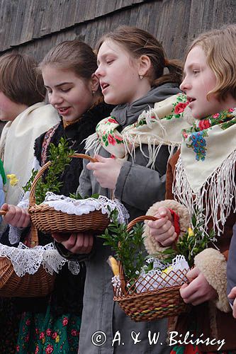 święcone, święcenie pokarmów, Rabka, Wielka Sobota