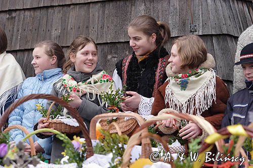 święcone, święcenie pokarmów, Rabka, Wielka Sobota