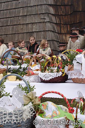 święcone, święcenie pokarmów, Rabka, Wielka Sobota