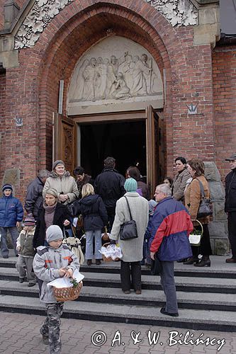 święcone, święcenie pokarmów, Rabka, Wielka Sobota