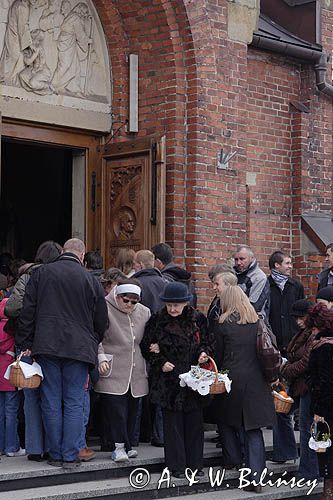 święcone, święcenie pokarmów, Rabka, Wielka Sobota