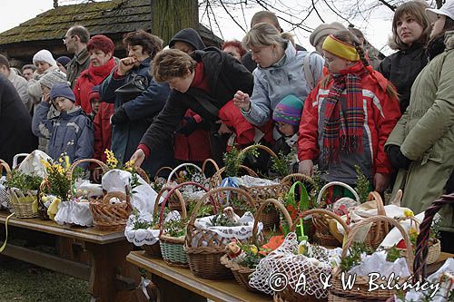 święcone, święcenie pokarmów, Rabka, Wielka Sobota