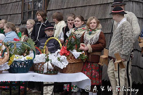 święcone, święcenie pokarmów, Rabka, Wielka Sobota