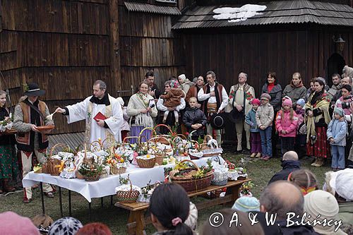 święcone, święcenie pokarmów, Rabka, Wielka Sobota