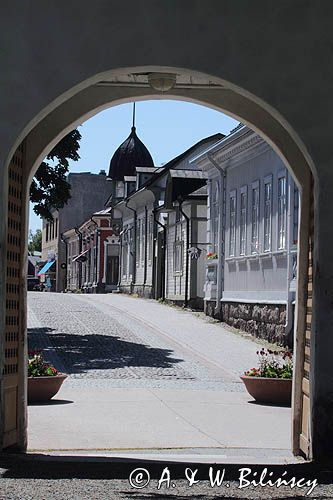 Rauma, stare miasto, Finlandia, Zatoka Botnicka