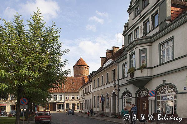Reszel, zamek i rynek