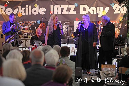 Roskilde Jazz Days 2015, Roskilde, Zelandia, Dania, Kansas City Stompers i Rikke Molgaard oraz Pia Kloster