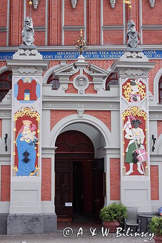 Ryga, Dom Bractwa Czarnogłowych, Stare Miasto, Łotwa