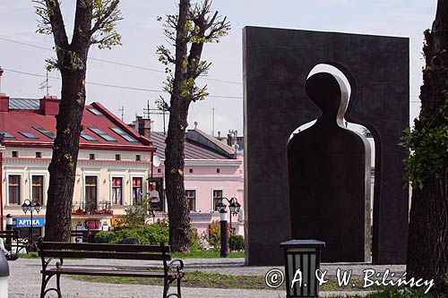 Rzeszów, rzeźba, pomnik Józefa Szajny Przejście 2001