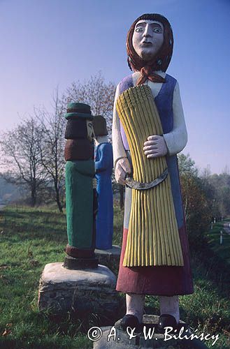 Rzeźba w Muzeum Wsi Mazowieckiej, Sierpc