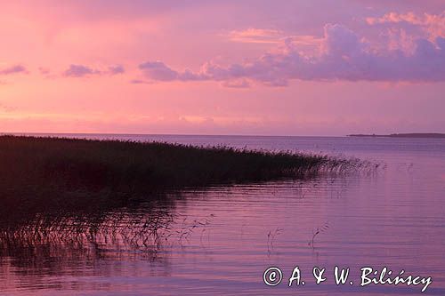 zachód słońca, Orissaare, wyspa Sarema, Saaremaa, Estonia sunset, Orissaare, Saaremaa Island, Estonia