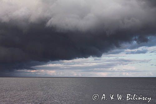 burza na Zatoce Ryskiej, Montu, wyspa Sarema, Saaremaa, Estonia storm, Montu harbour, Saaremaa Island, Estonia