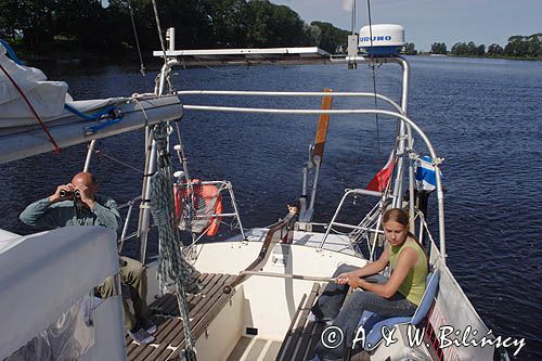 s/y Safran, Trismus 37, na Eider Kanal, Niemcy
